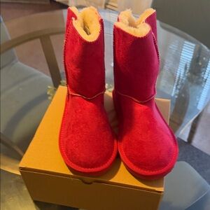 Live a Little Red Kids Boots